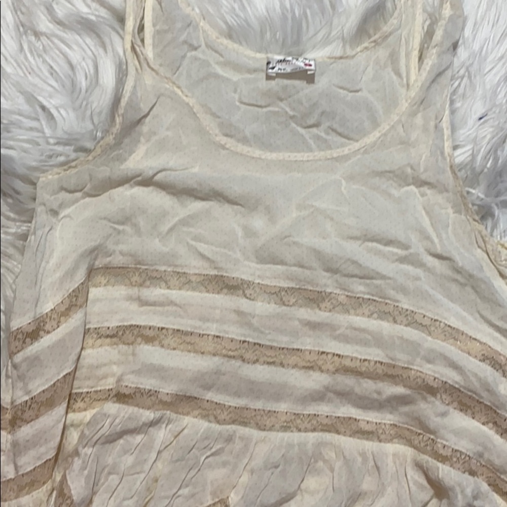 SOLD! Intimately Free People Voile and Lace Trapez - Picture 3 of 6